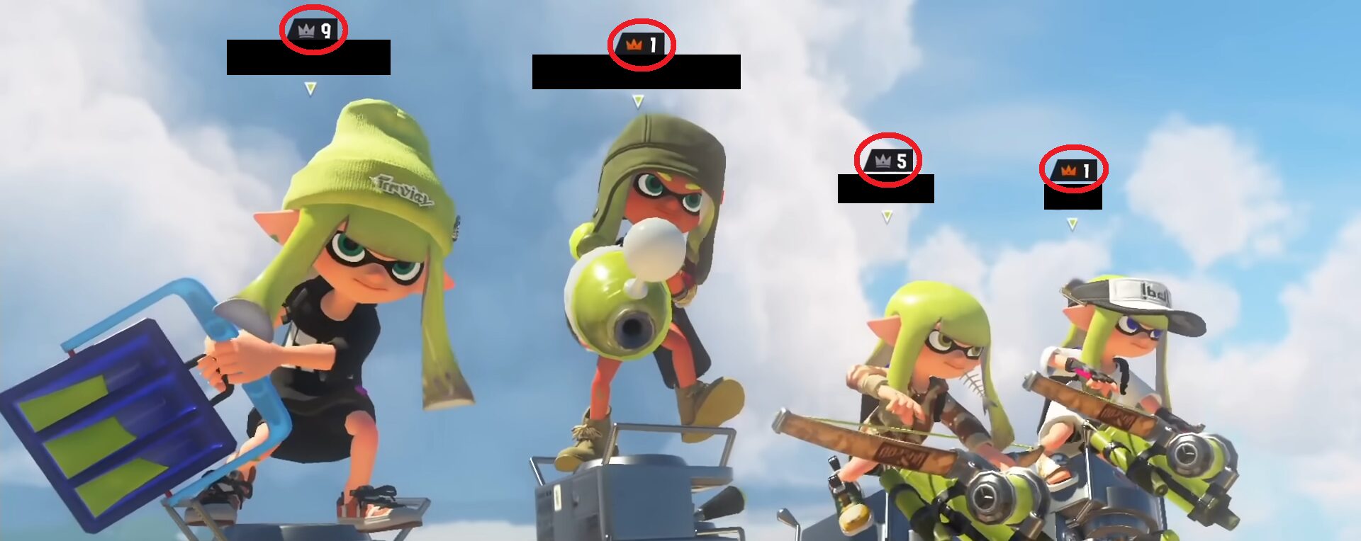 【スプラ3】名前の上に王冠(数字)がつく理由【Splatoon3】