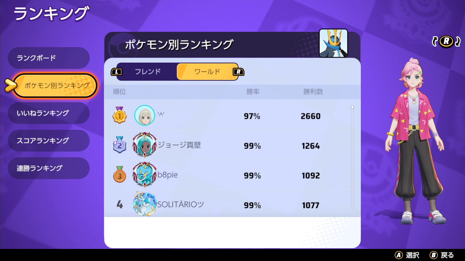 【ポケモンユナイト】エンペルトマスターおすすめの持ち物構成【Pokémon UNITE】