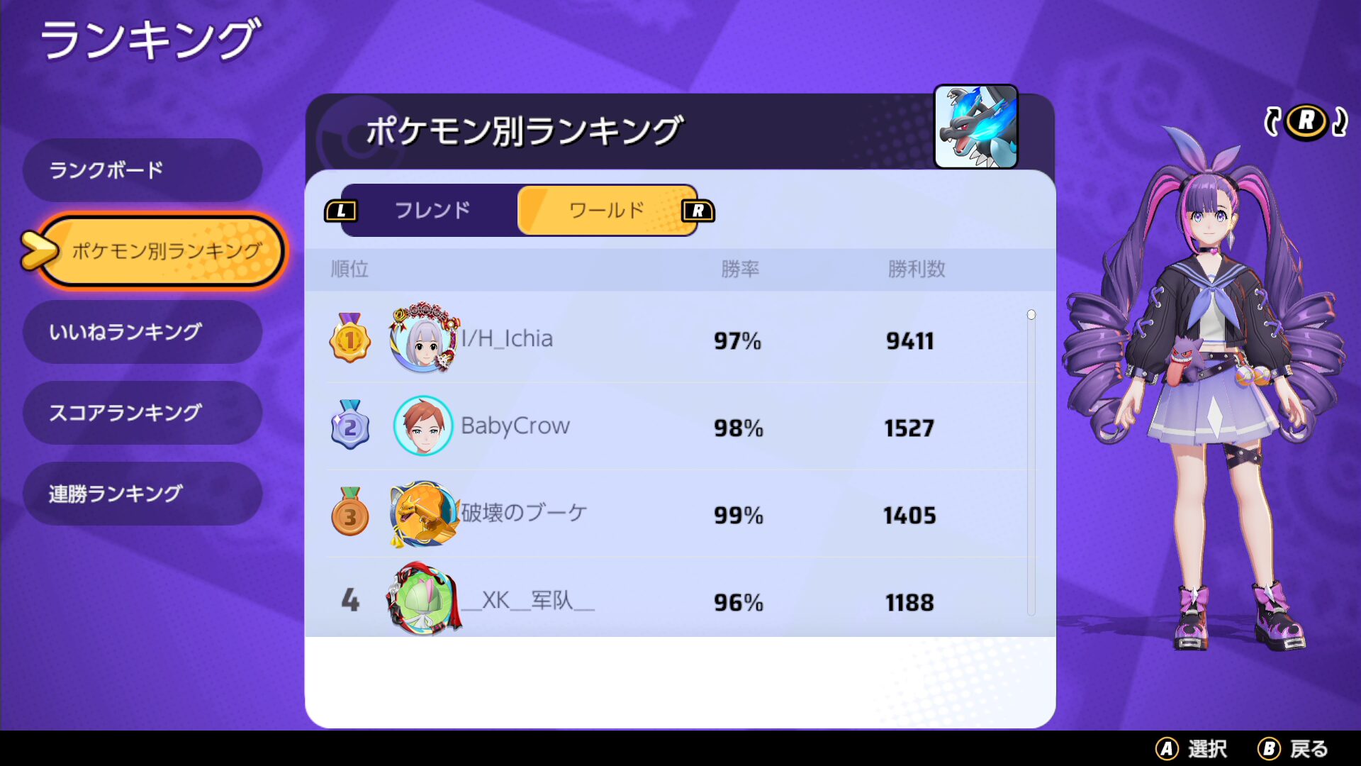 【ポケモンユナイト】メガリザードンXマスターおすすめの持ち物構成【Pokémon UNITE】