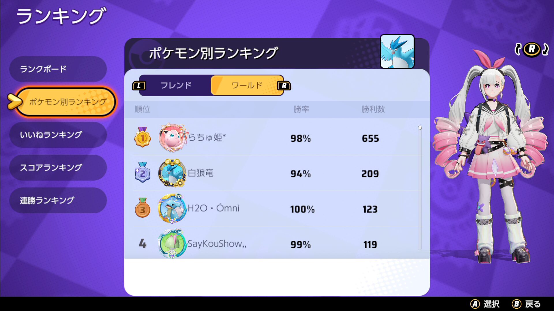 【ポケモンユナイト】フリーザーマスターおすすめの持ち物構成【Pokémon UNITE】
