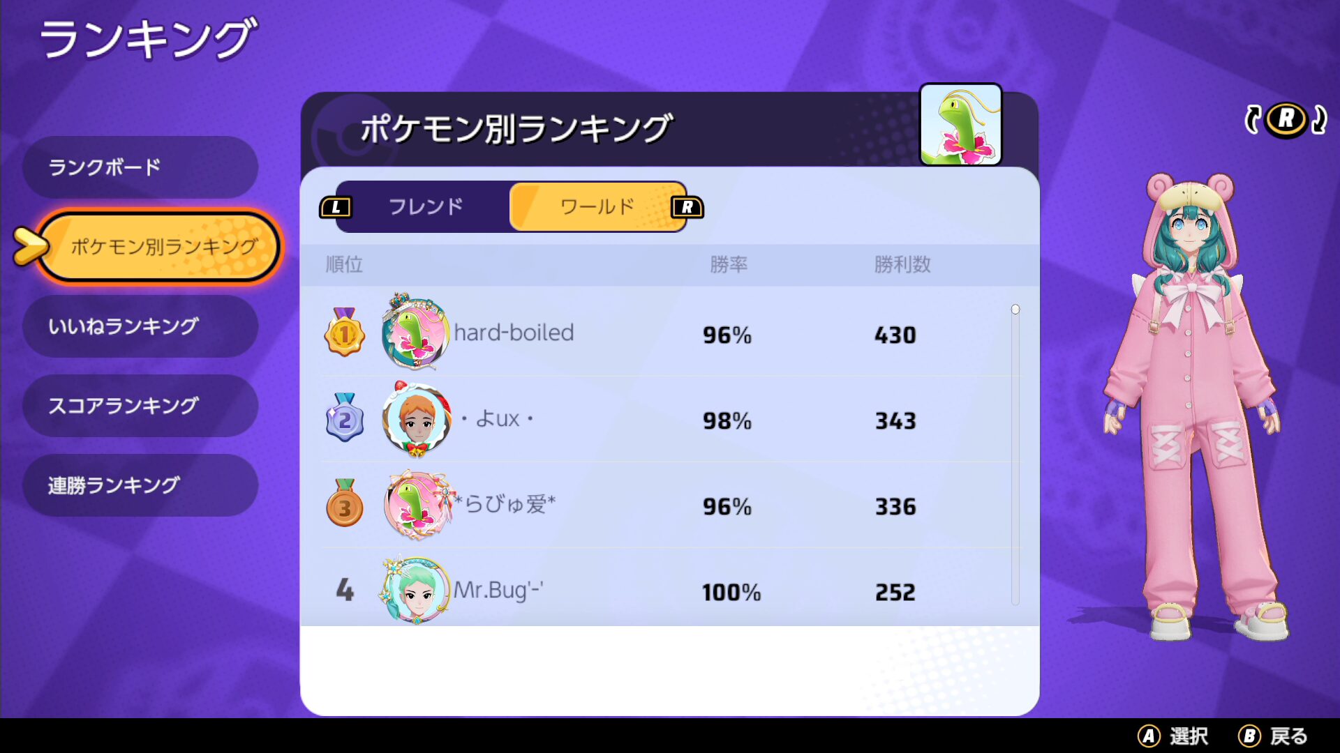 【ポケモンユナイト】メガニウムマスターおすすめの持ち物構成【Pokémon UNITE】